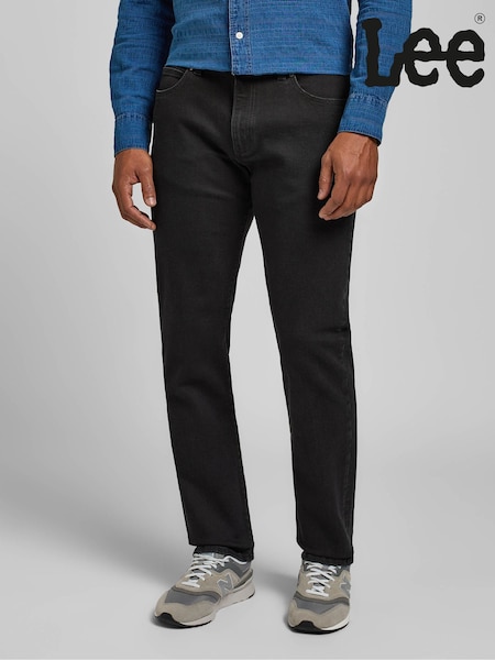 Lee Black Straight Fit MVP Jeans (H24978) | £65