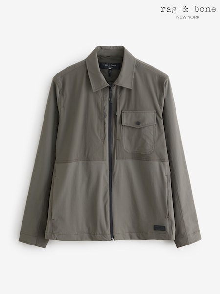 Rag & Bone Green Ripstop Field Shirt Jacket (H24994) | £375