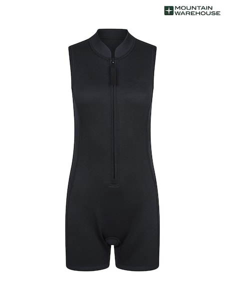 Mountain Warehouse Black Sleeveless Shorty Womens 2mm Wetsuit (H25188) | £49