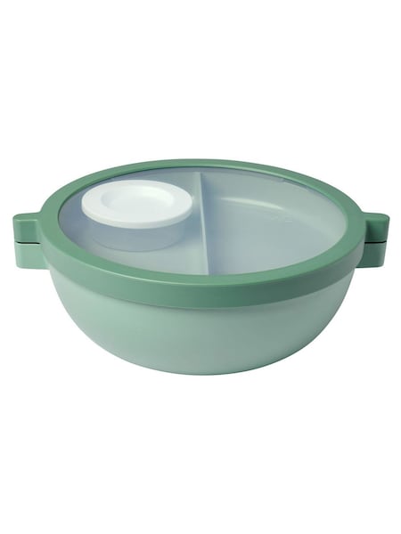 Mepal Nordic Sage Vita Leakproof Lunch Bowl With Compartments (H25288) | £25