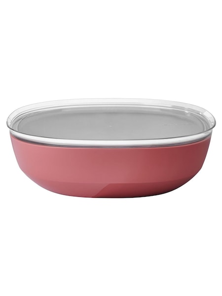 Mepal Vivid Mauve Silueta Glass-Filled PP Serving Bowl With lid (H25298) | £23