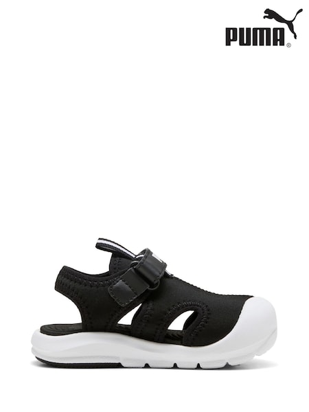 Puma Black Fun Racer Toddler Sandals (H25455) | £27
