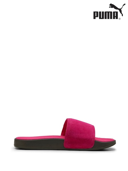 Puma Pink Leadcat 2.0 Palermo Foil Slides (H25456) | £45
