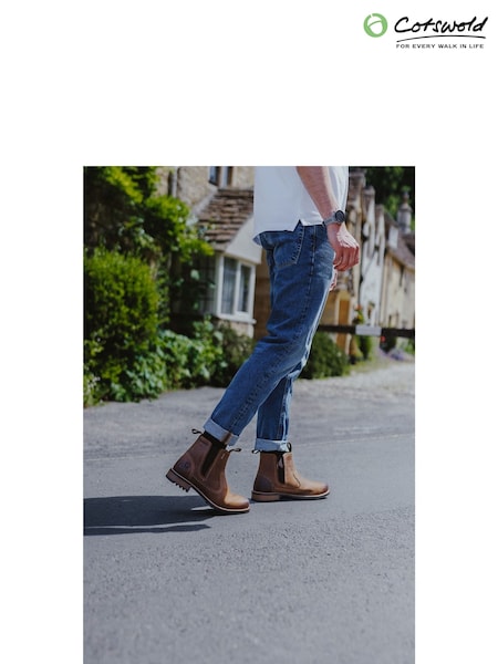 Cotswolds Worcester Brown Boots (H25484) | £85