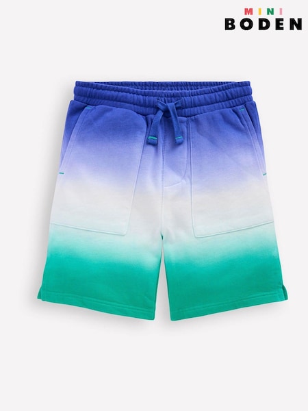Boden Blue Tie Dye 100% Cotton Shorts (H25882) | £23 - £27