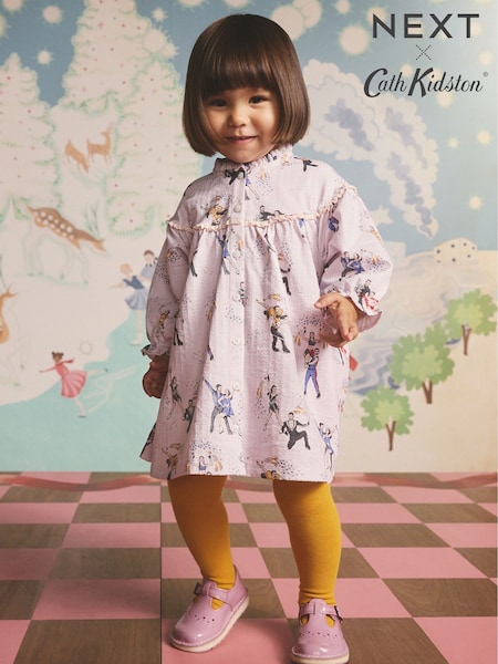 Pink Cath Kidston Christmas Sweat Dress (3mths-7yrs) (H25945) | £14 - £16