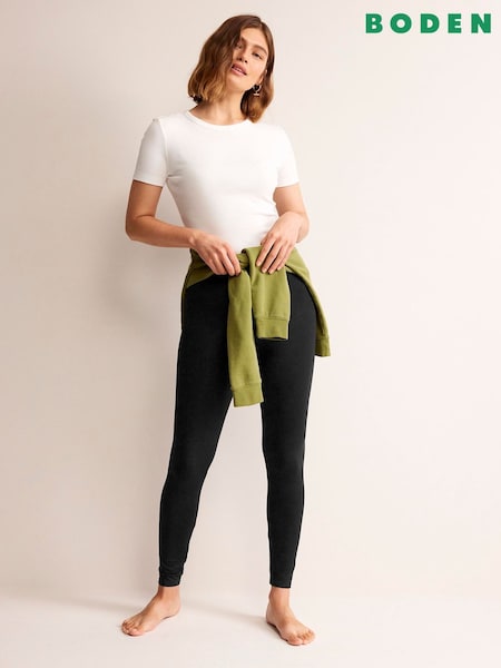 Boden Black High Rise Jersey Leggings (H26048) | £28