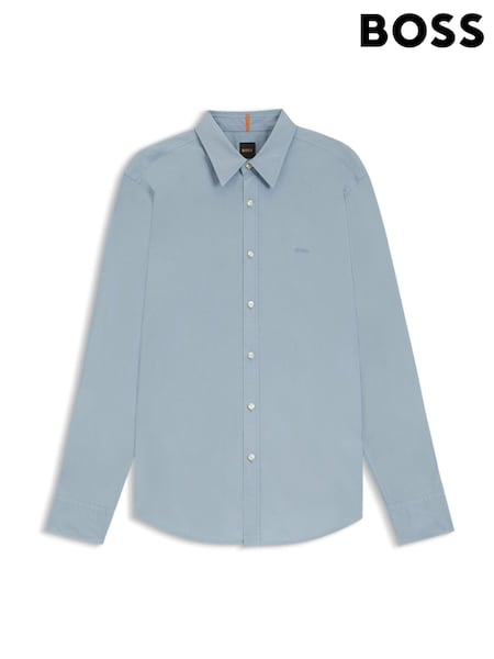 BOSS Blue Regular-Fit Relegant Shirt (H26154) | £79