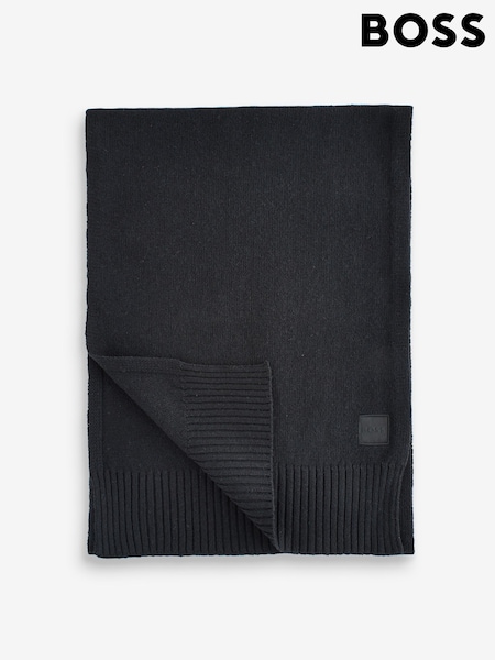 BOSS Black Akaio Logo Scarf (H26157) | £72