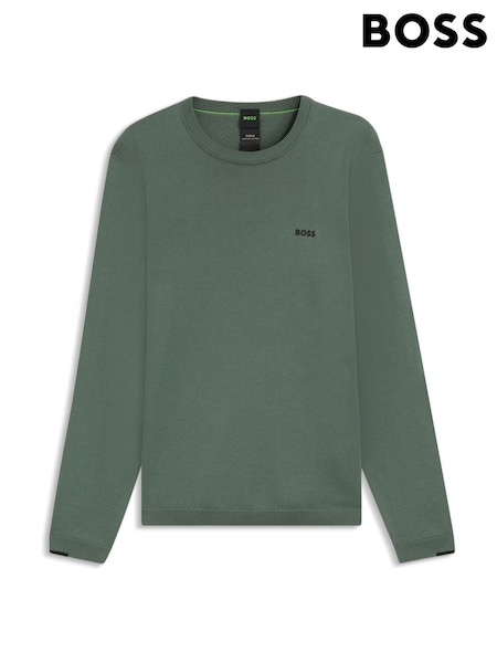 BOSS Green Regular Fit Ever Crew Neck Jumper (H26197) | £119