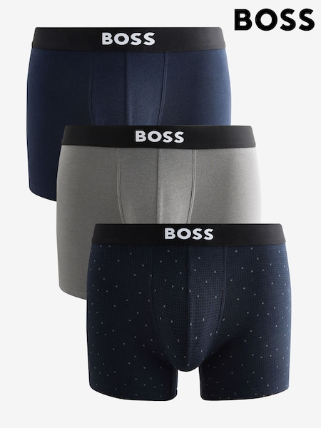 BOSS Black One Logo Boxers 3 Pack (H26214) | £45