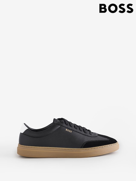 BOSS Grey Kieran Trainers (H26215) | £189