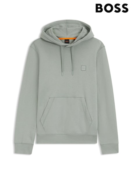 BOSS Green Regular-Fit Wetalk Logo Hoodie (H26277) | £119