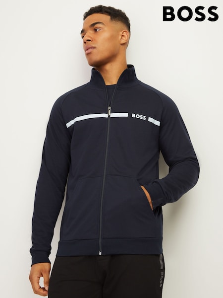 BOSS Blue Authentic Logo Sweat Top (H26347) | £89