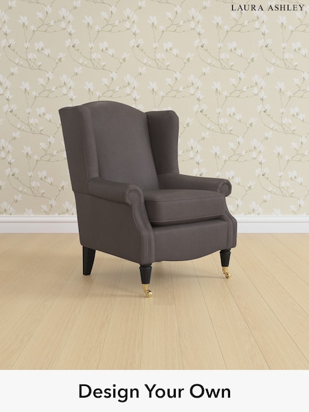 Bronington Leather/Pewter Grey Enderby Leather By Laura Ashley (H26548) | £1,325