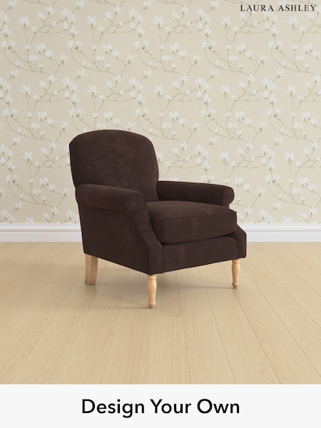 Alwyn Velvet/Chocolate Brown Cambridge By Laura Ashley (H26558) | £750