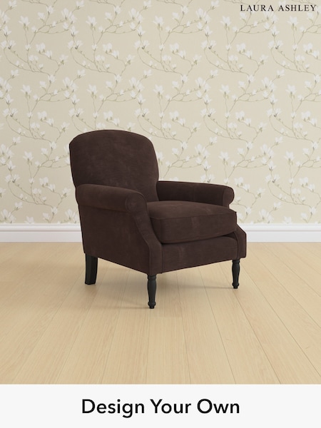 Alwyn Velvet/Chocolate Brown Cambridge By Laura Ashley (H26558) | £750
