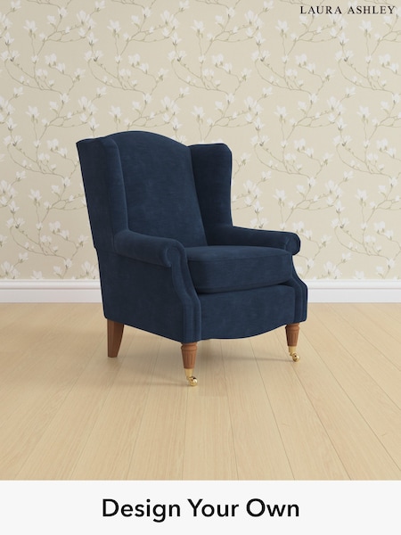 Alwyn Velvet/Midnight Navy Enderby By Laura Ashley (H26562) | £850