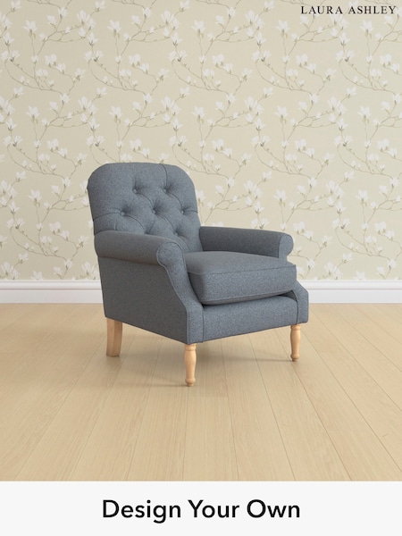Anneliese/Midnight Navy Cambridge Button Back By Laura Ashley (H26570) | £875