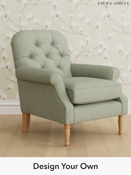 Anneliese/Sage Green Cambridge Button Back By Laura Ashley (H26575) | £875