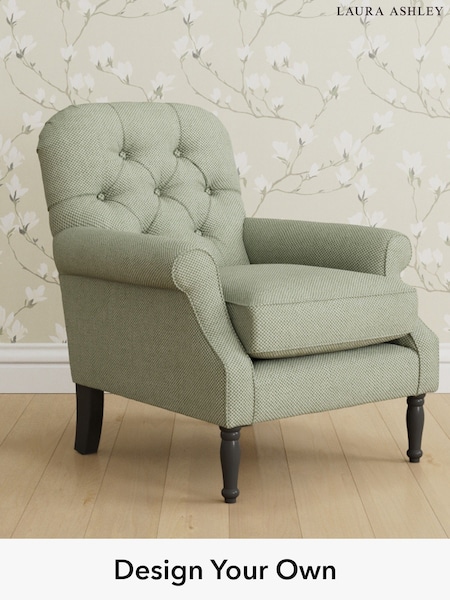 Anneliese/Sage Green Cambridge Button Back By Laura Ashley (H26575) | £875