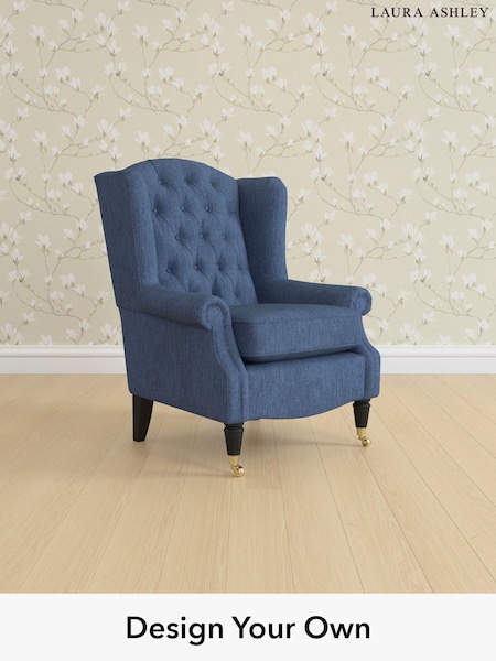Bainton/Midnight Navy Enderby Buttoned By Laura Ashley (H26579) | £825