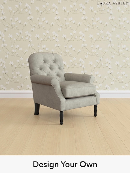 Bainton/Pale Steel Grey Cambridge Button Back By Laura Ashley (H26587) | £775
