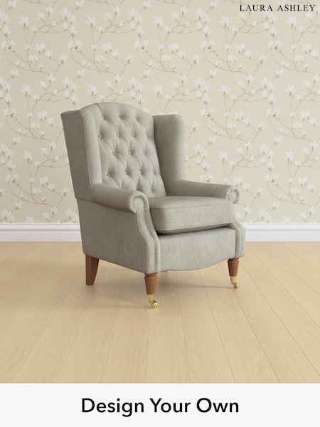 Bainton/Pale Steel Grey Enderby Buttoned By Laura Ashley (H26588) | £825