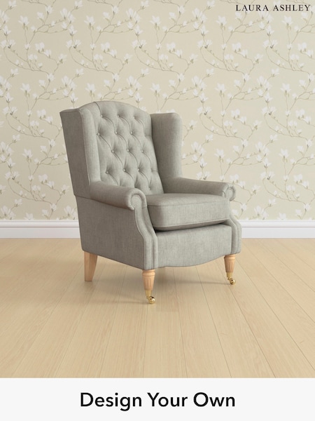Bainton/Pale Steel Grey Enderby Buttoned By Laura Ashley (H26588) | £825