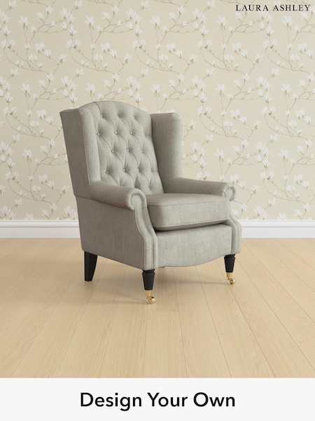 Bainton/Pale Steel Grey Enderby Buttoned By Laura Ashley (H26588) | £825