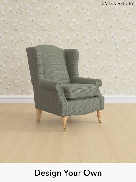 Birchgrove Check/Olive Green Enderby By Laura Ashley (H26594) | £950