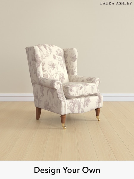 Gosford Weave/Dusky Plum Purple Enderby By Laura Ashley (H26612) | £850