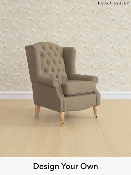 Harley/Truffle Natural Enderby Buttoned By Laura Ashley (H26615) | £975