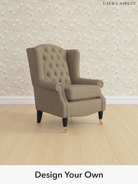 Harley/Truffle Natural Enderby Buttoned By Laura Ashley (H26615) | £975