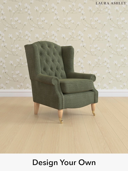 Edwin Chenille/Hedgerow Green Enderby Buttoned By Laura Ashley (H26616) | £925