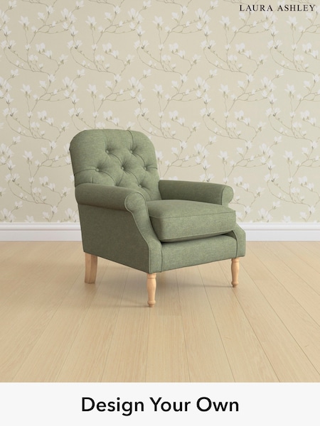 Harley/Moss Green Cambridge Button Back By Laura Ashley (H26617) | £925