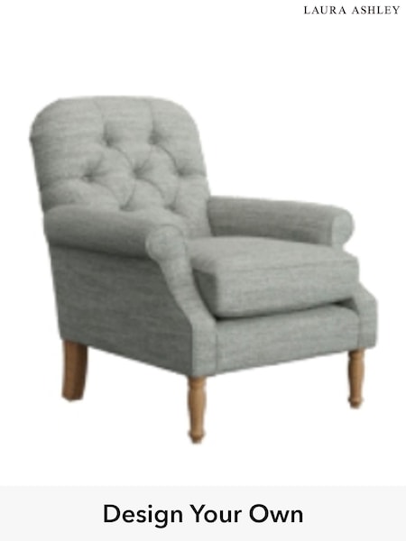 Harley/Dove Grey Cambridge Button Back By Laura Ashley (H26618) | £925