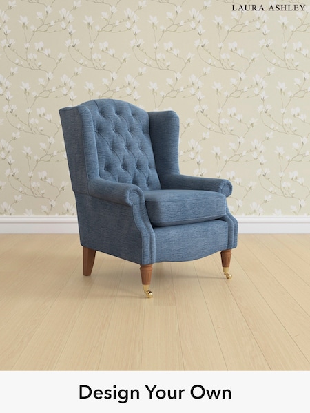 Edwin Chenille/Seaspray Blue Enderby Buttoned By Laura Ashley (H26620) | £925