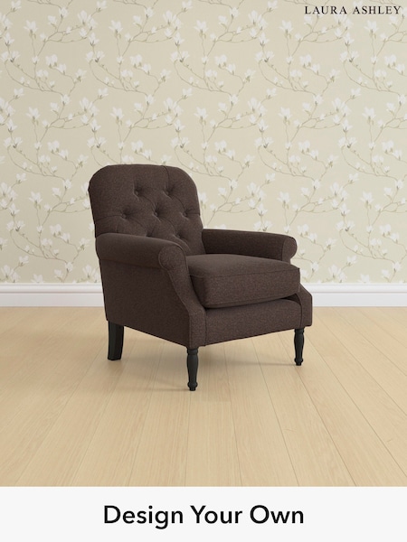 Harley/Chestnut Brown Cambridge Button Back By Laura Ashley (H26627) | £925