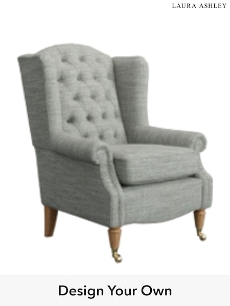 Harley/Dove Grey Enderby Buttoned By Laura Ashley (H26628) | £975