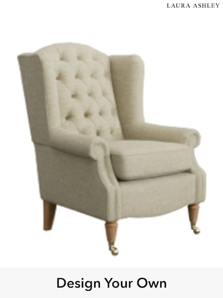 Harley/Natural Enderby Buttoned By Laura Ashley (H26631) | £0