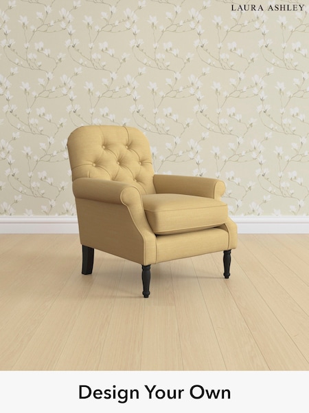 Kinsham/Ochre Yellow Cambridge Button Back By Laura Ashley (H26646) | £825