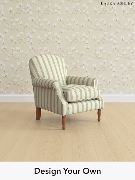 Kinsham Stripe/Hedgerow Green Cambridge By Laura Ashley (H26655) | £750
