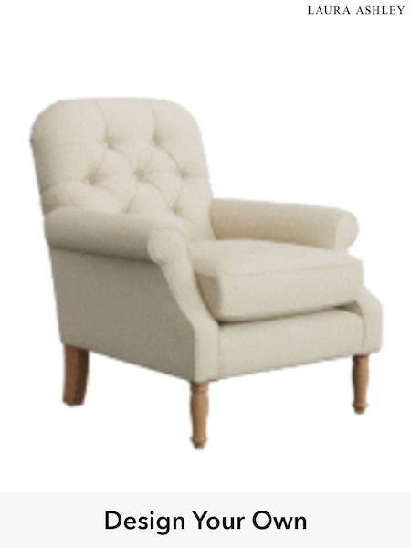 Orla/Natural Cambridge Button Back By Laura Ashley (H26673) | £925