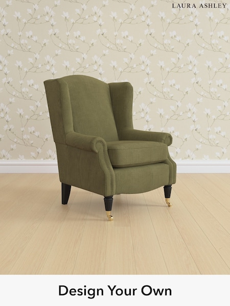 Sinclair Cord/Ivy Green Enderby By Laura Ashley (H26682) | £900