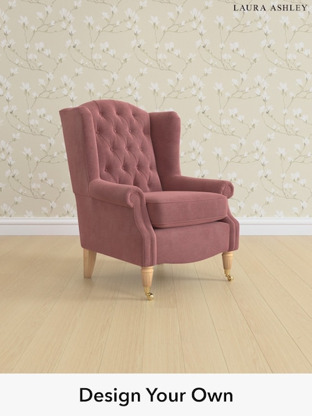 Peyton/Plum Purple Enderby Buttoned By Laura Ashley (H26691) | £825