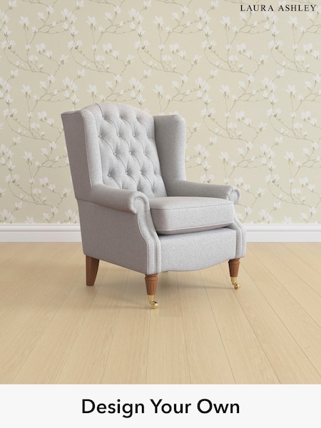 Wooton/Pale Steel Grey Enderby Buttoned By Laura Ashley (H26710) | £825