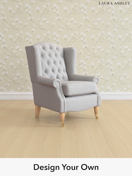 Wooton/Pale Steel Grey Enderby Buttoned By Laura Ashley (H26710) | £825