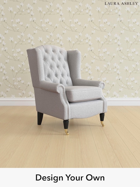 Wooton/Pale Steel Grey Enderby Buttoned By Laura Ashley (H26710) | £825