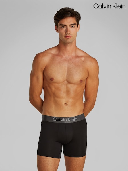 Calvin Klein Black Boxer Briefs 3 Pack with Micro Stretch (H26789) | £45